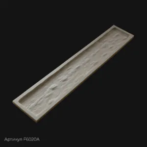Готовая форма для 3D панелей Брашированное дерево F6020А Готовая форма для 3D панелей Брашированное дерево F6020А